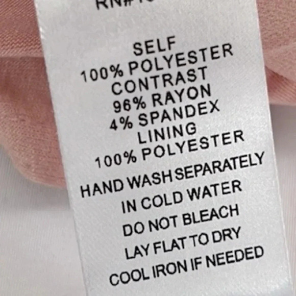 FATE New Ruffle Tie V-Neck Print Semi-Sheer Long Sleeve Bodysuit Size Small - Picture 8 of 10